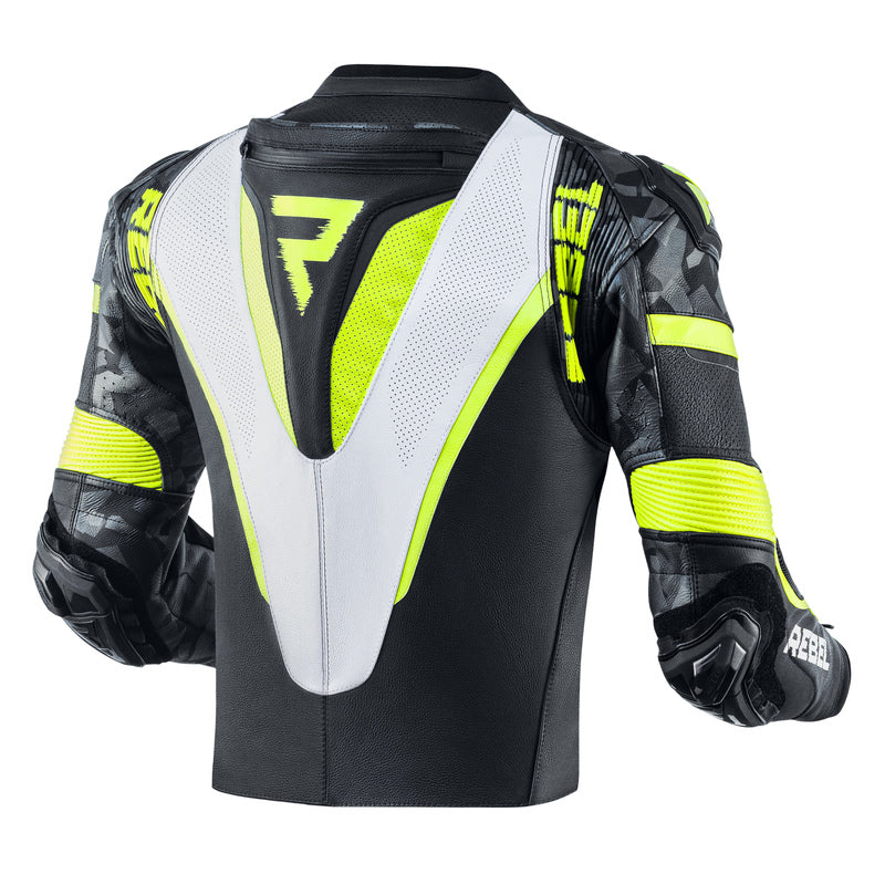 Kurtka motocyklowa skórzana Rebelhorn Rebel Black White Fluo Yellow 3 176292_ZAL388735.jpg
