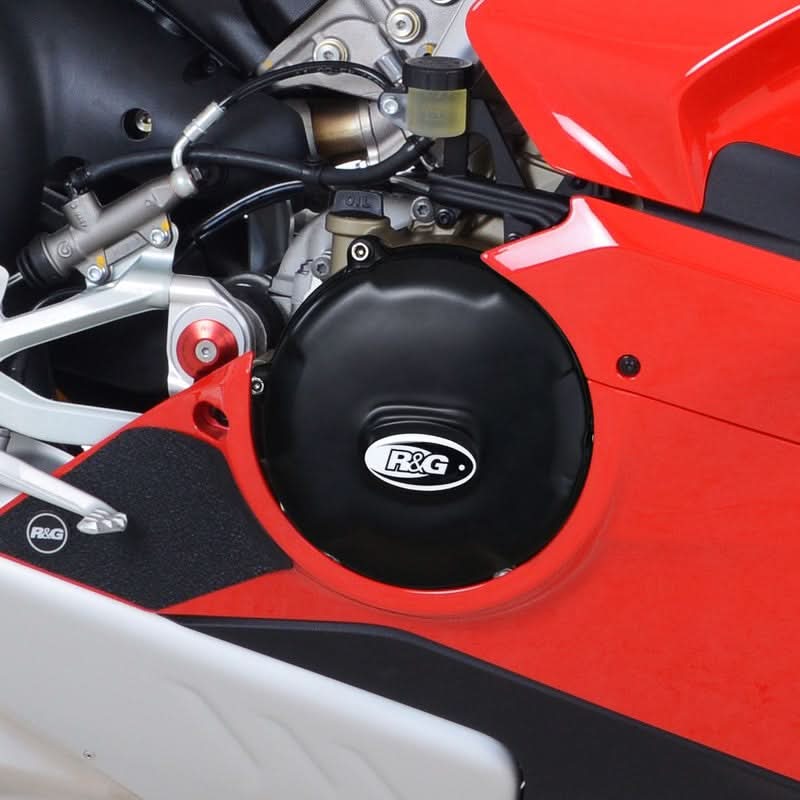 ZESTAW OSŁON SILNIKA RG RACING DUCATI PANIGALE V4/V4S/SPECIALE/V4R 19-, (2 CZĘŚCI) BLACK 1