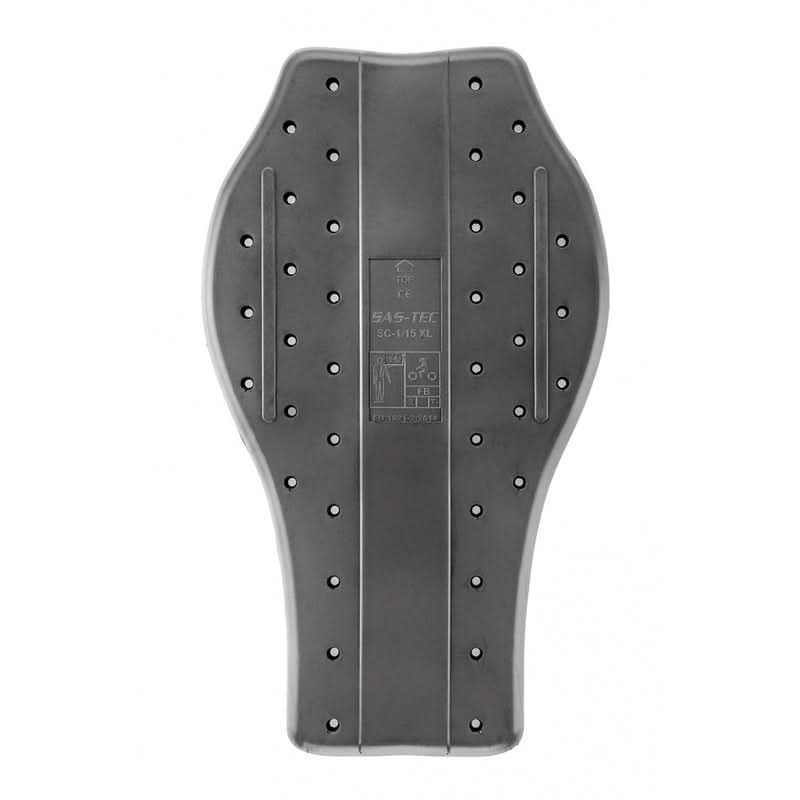 OCHRANIACZ PLECÓW SAS-TEC LEVEL 2 BLACK XL (1 SZT.) 500/290/20 MM 3