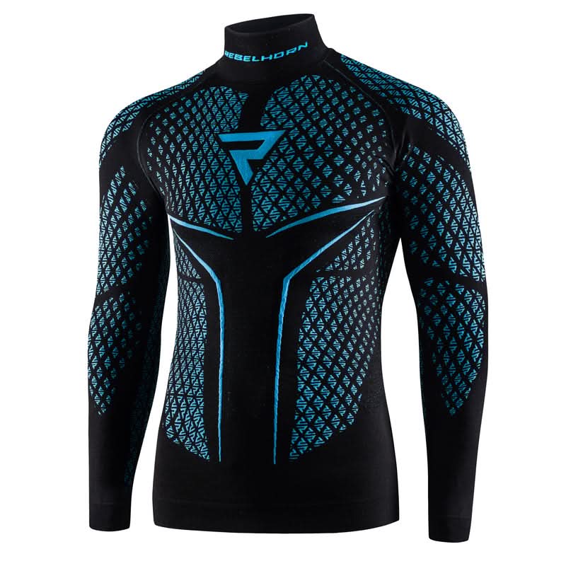Koszulka Termoaktywna Rebelhorn Therm II Black/Blue z Długim Rękawem 1 225583_ZAL418795.jpg
