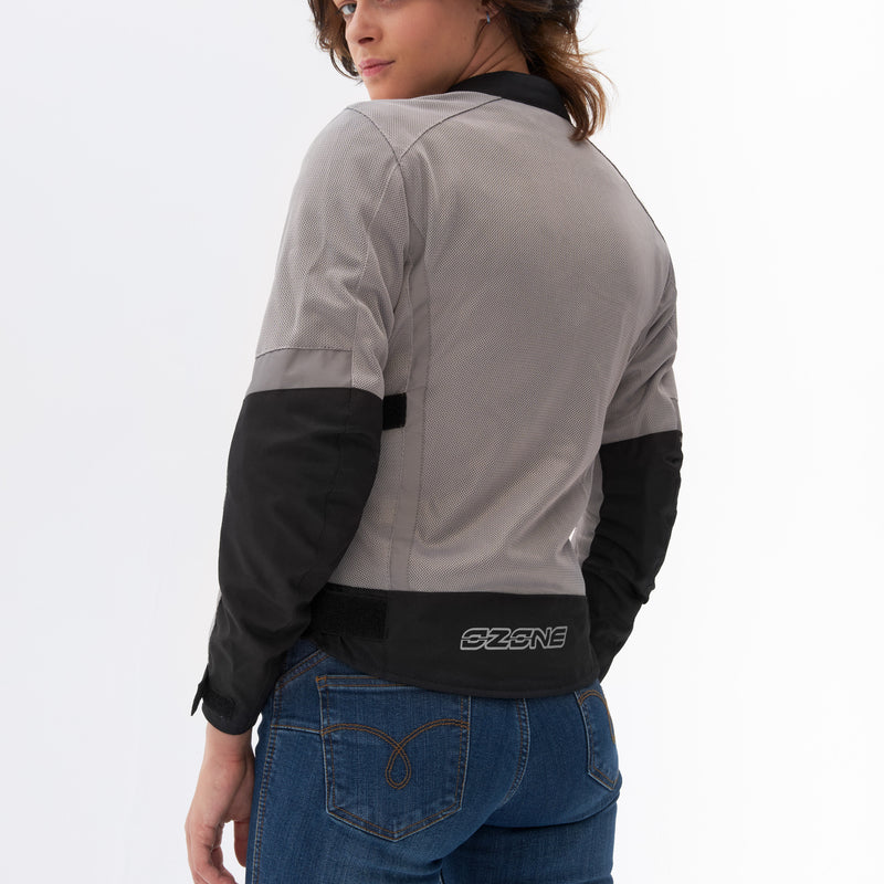 Kurtka Motocyklowa Tekstylna Damska Ozone Dart Cappucino 24 293360_ZAL675699.jpg