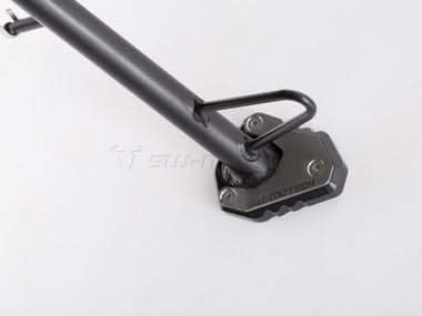 NAKŁADKA NÓŻKI BOCZNEJ SW-MOTECH KAWASAKI MODELS BLACK/SILVER 1