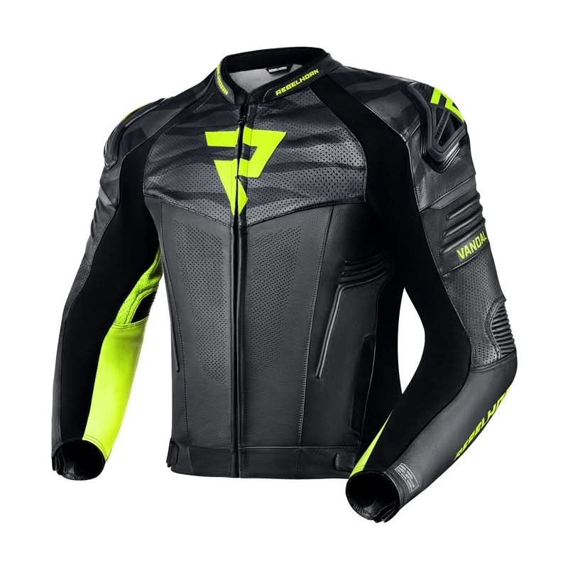 Kurtka motocyklowa skórzana Rebelhorn Vandal Black Fluo Yellow 4 214120_ZAL632539.jpg
