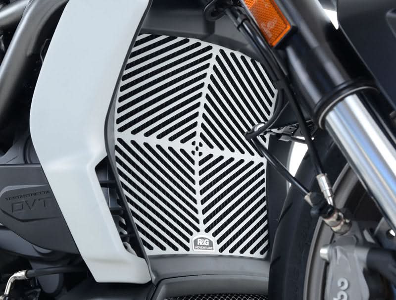 OSŁONA CHŁODNICY RG RACING DUCATI X-DIAVEL/X-DIAVEL S SILVER 1