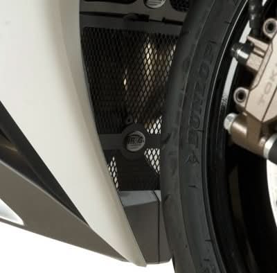 OSŁONA KOLEKTORÓW WYDECHOWYCH RG RACING HONDA CBR1000RR 12- 16 BLACK 1