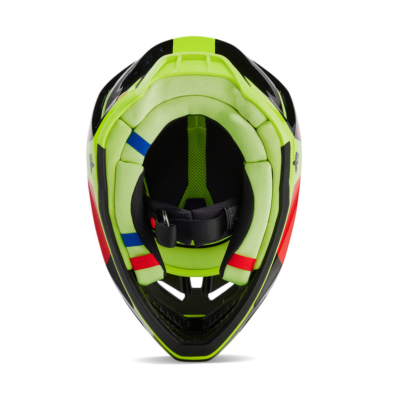 Kask motocyklowy FOX V3 Revise Red Yellow 9 285397_ZAL649371.jpg