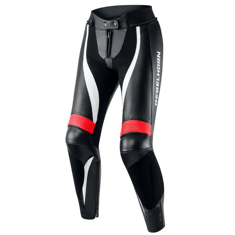 Motocyklowe Spodnie Skórzane Rebelhorn Rebel Lady Black/Flo Red/White 1 214848_ZAL396174.jpg