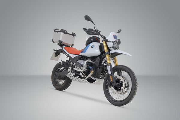ZESTAW KUFRA CENTRALNEGO TRAX ADV SW-MOTECH BMW R 12 G/S (24-) SILVER 9