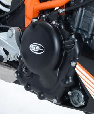 ZESTAW OSŁON SILNIKA RG RACING KTM 390 DUKE/RC 390 UP TO 2015, (2 CZĘŚCI) BLACK 11