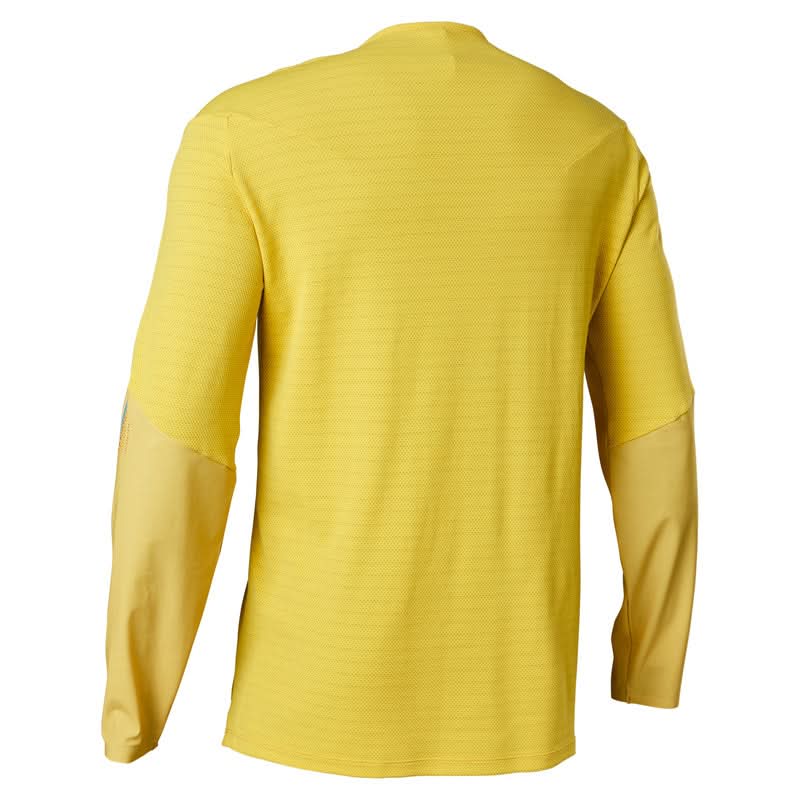 Koszulka Rowerowa z Długim Rękawem Fox Flexair Pro Pear Yellow 2 228267_ZAL458895.jpg