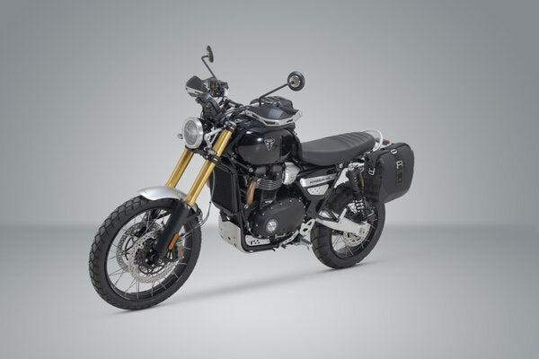 ZESTAW SAKWA I STELAŻ LEGEND GEAR SW-MOTECH TRIUMPH SCRAMBLER 1200 XC/XE (18-), X/XE (23-) BLACK 3