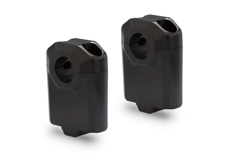 ZESTAW PODWYŻSZAJĄCY KIEROWNICĘ SW-MOTECH 28MM PODWYŻSZENIE 50MM BLACK 1
