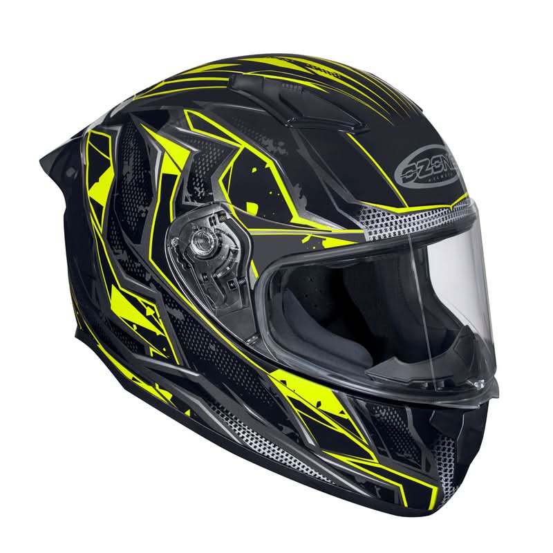 Kask Ozone Integralny Sprint Black/Grey/Fluo Yellow 2 224583_ZAL618124.jpg