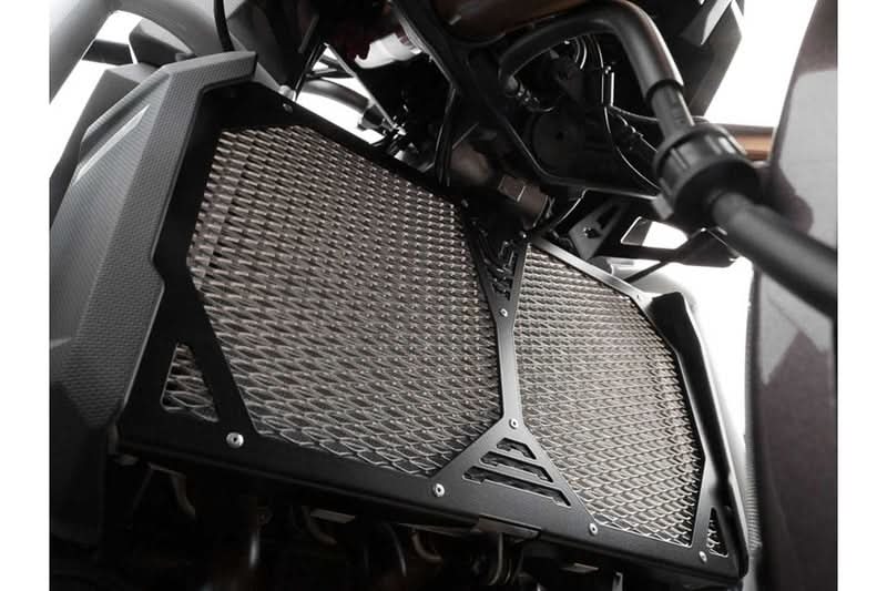 OSŁONA CHŁODNICY SW-MOTECH KAWASAKI VERSYS 1000 (12-18) BLACK SILVER 5