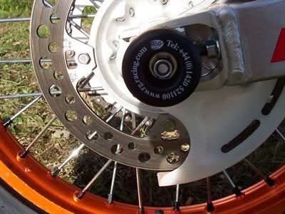 SLIDERY WAHACZA RG RACING CRF250-450 02-04 / CRX250 04 BLACK 1