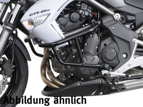 CRASHBAR/GMOL SW-MOTECH KAWASAKI ER6N (06-08) BLACK 1
