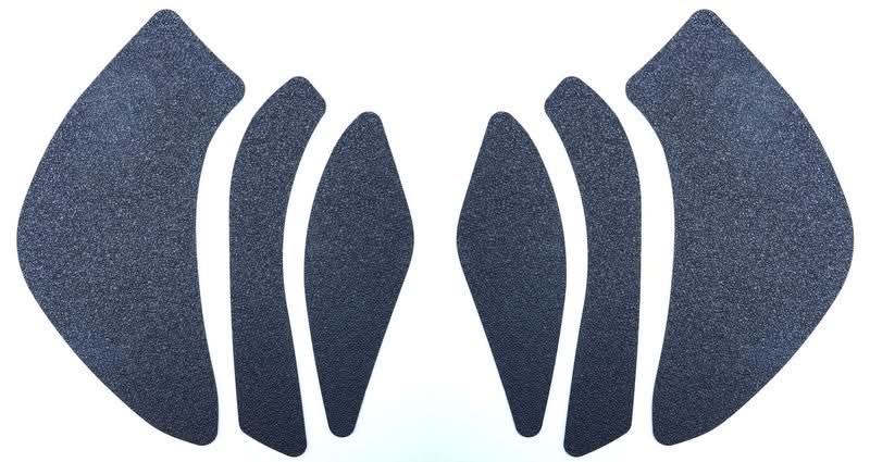 NAKLEJKA NA BAK TANKPAD ANTYPOŚLIZGOWY 6 CZĘŚCI RG RACING YAMAHA XJ6/XJ6 DIVERSION (10-14) BLACK 1