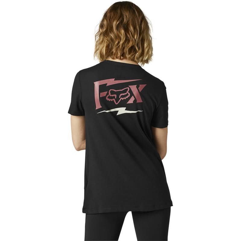T-Shirt Fox Lady Pushin Dirt Black 2 222365_ZAL429980.jpg