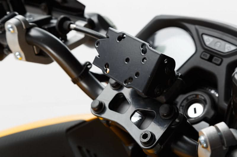 MOCOWANIE GPS NA KIEROWNICĘ SW-MOTECH BMW/HONDA/SUZUKI MODELS BLACK 1