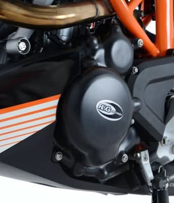 OSŁONA SILNIKA RG RACING KTM 390 DUKE UP TO 15/RC 390 UP TO 15, LEWA STRONA BLACK 9