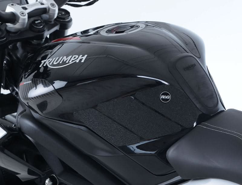 NAKLEJKA NA BAK TANKPAD ANTYPOŚLIZGOWY 6 CZĘŚCI RG RACING TRIUMPH 675 DAYTONA/STREET TRIPLE (13-) BL 1