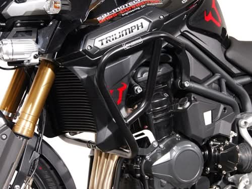 CRASHBAR/GMOL SW-MOTECH TRIUMPH TIGER 1200 EXPLORER (11-15) BLACK 1