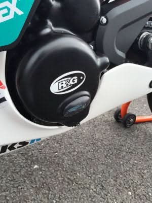 OSŁONA SILNIKA RG RACING KTM 390 DUKE UP TO 15/RC 390 UP TO 15, LEWA STRONA BLACK RACE 7