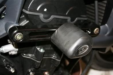 CRASHPADY AERO RG RACING TRIUMPH STREET TRIPLE 675 07- 12 BLACK 1