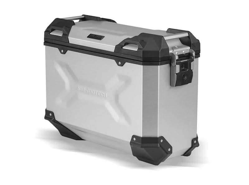 KUFER BOCZNY NA PRAWĄ STRONĘ SW-MOTECH TRAX ADV SILVER 37L (M) 7