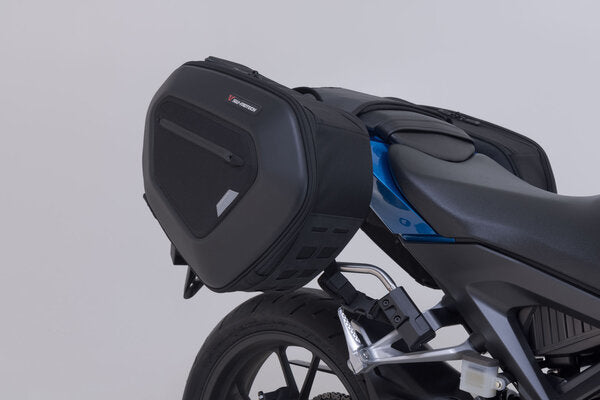 ZESTAW SAKW BOCZNYCH PRO BLAZE H I STELAŻY SW-MOTECH HONDA CB125R (17-) 5