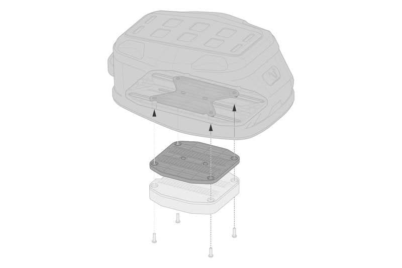 PODWYŻSZENIE TANK RINGU PRO SW-MOTECH PODWYŻSZENIE DO 6MM BLACK 3