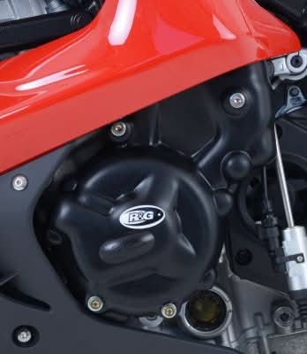 OSŁONA SILNIKA RG RACING BMW S1000RR 10-15 / HP4 / S1000R 14-, LEWA STRONA OSŁONA GENERATORA BLACK 1