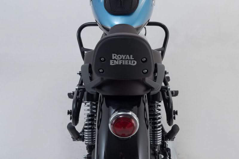 ZESTAW KUFRÓW BOCZNYCH URBAN ABS I STELAŻY SW-MOTECH ROYAL ENFIELD METEOR 350 (19-) BLACK 2X16,5L 5