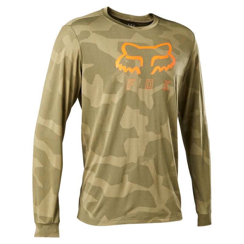 Koszulka Rowerowa z Długim Rękawem Fox Ranger Tru Dri Bark 1 228407_ZAL458808.jpg