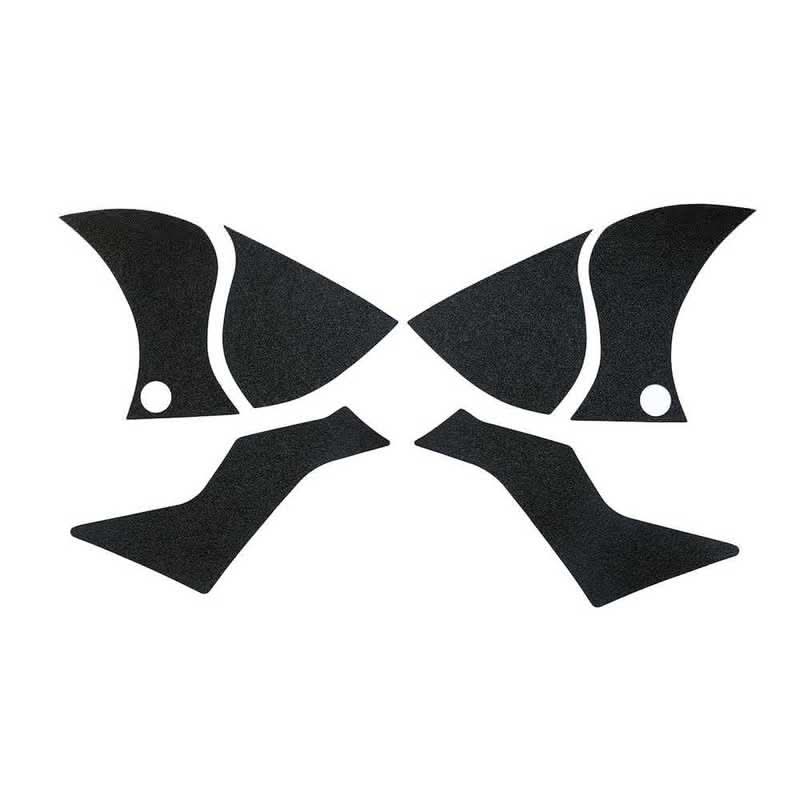 NAKLEJKA NA BAK TANKPAD ANTYPOŚLIZGOWY 6 CZĘŚCI RG RACING BMW R1200GS 13- BLACK 1