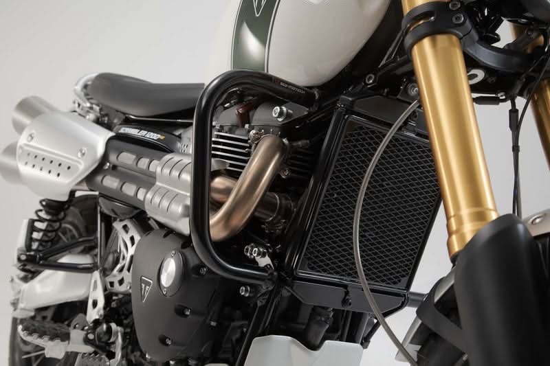 CRASHBAR/GMOL SW-MOTECH TRIUMPH SCRAMBLER 1200 XC/XE (18-20) BLACK 1