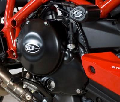 OSŁONA SILNIKA RG RACING DUCATI STREETFIGHTER 848, PRAWA STRONA OSŁONA SPRZĘGŁA BLACK 1