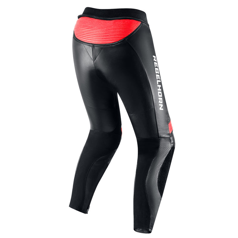 Spodnie motocyklowe skórzane damskie Rebelhorn Rebel Black Fluo Red White 3 214848_ZAL396182.jpg