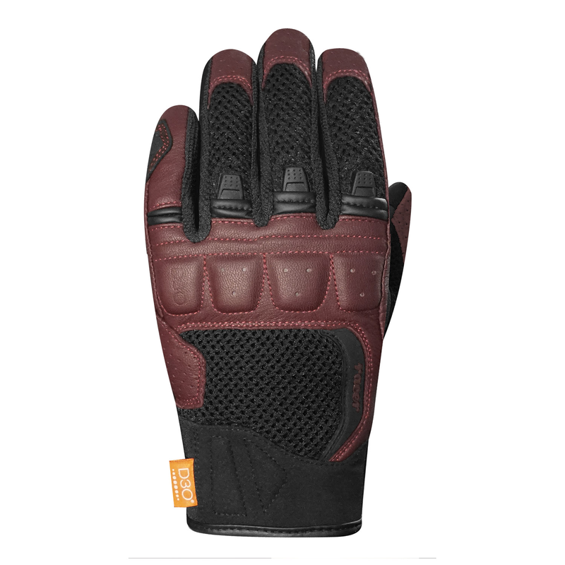 Motocyklowe Rękawice Skórzano-Tekstylne Racer Lady Ronin F Black/Burgundy 1 207194_ZAL354352.png