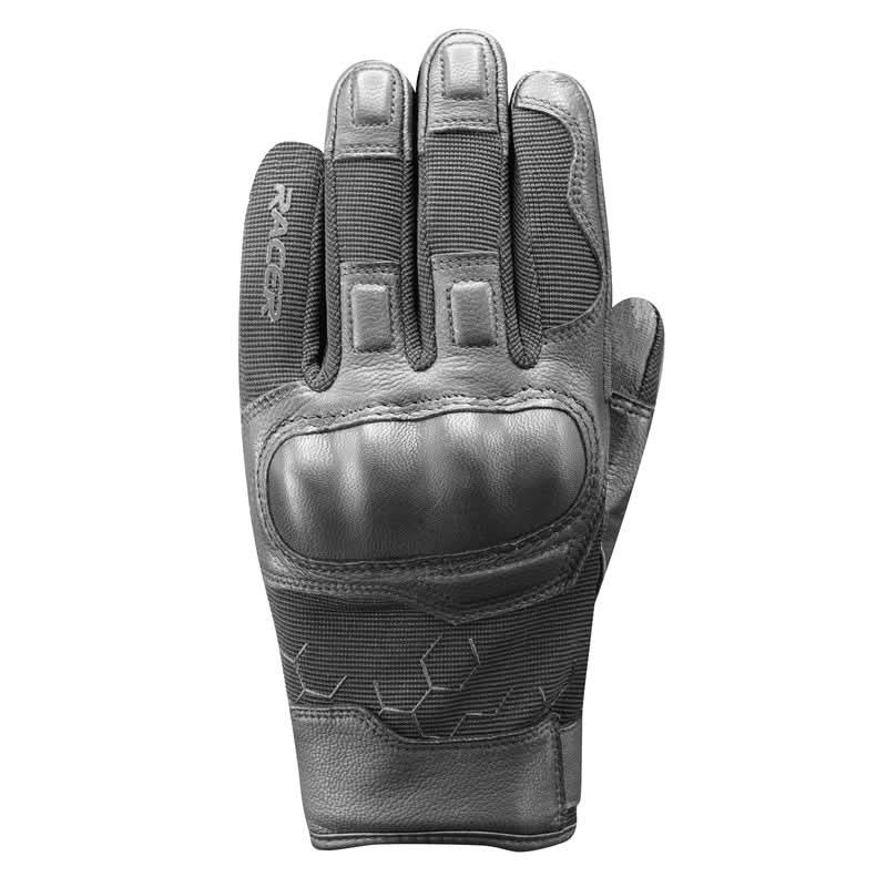 Motocyklowe Rękawice Skórzano-Tekstylne Racer Shooter Black 1 207068_ZAL509182.jpg