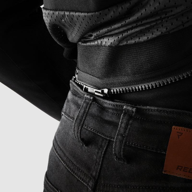 Jeansy motocyklowe damskie Rebelhorn Bronco Washed Black Monolayer 22 323137_ZAL764287.jpg