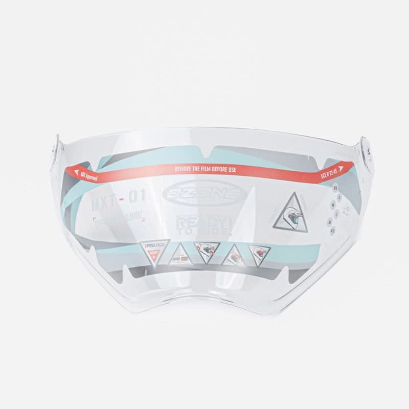SZYBA PINLOCK READY DO KASKU IMX MXT-01 CLEAR 1