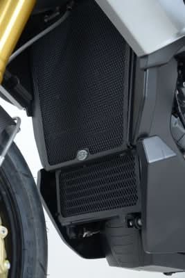 OSŁONA CHŁODNICY RG RACING APRILIA CAPONORD 1200 (NOT CONFIRMED FOR RALLY MODEL) BLACK 1