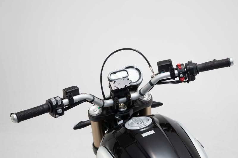 MOCOWANIE GPS NA KIEROWNICĘ SW-MOTECH DUCATI SCRAMBLER 1100 SPORT (17-) BLACK 1