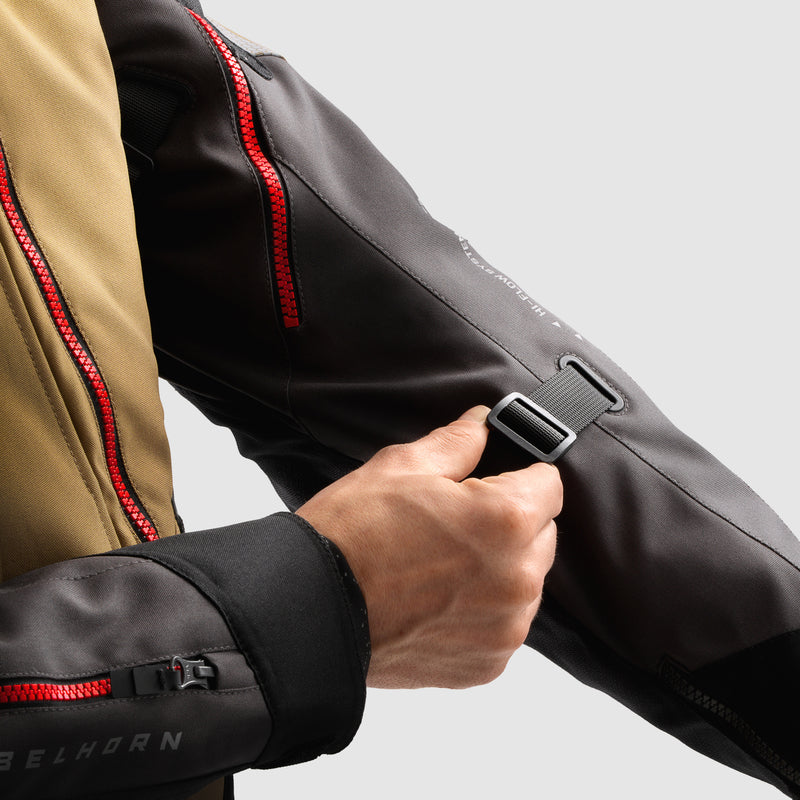 Kurtka motocyklowa tekstylna Rebelhorn Hardy 3.0 Desert Grey Red 47 324135_ZAL794687.jpg