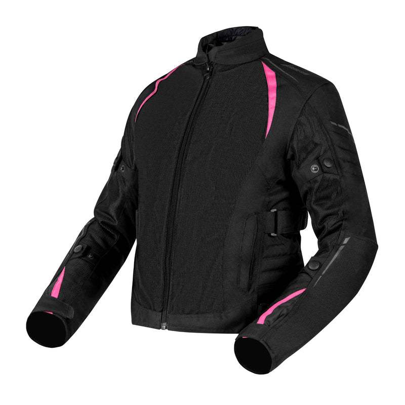 Kurtka Tekstylna Ozone Flow Lady Black/Pink 2 234707_ZAL494553.jpg