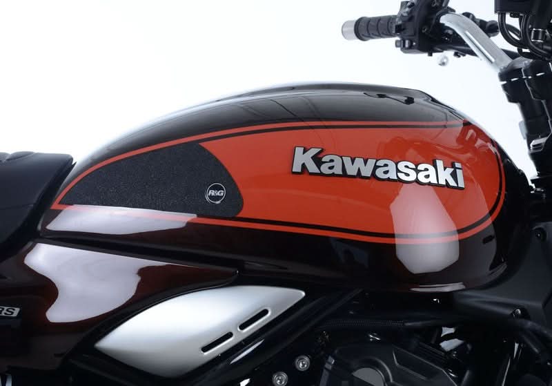 NAKLEJKA NA BAK TANKPAD ANTYPOŚLIZGOWY 2 CZĘŚCI RG RACING KAWASAKI Z900RS BLACK 1