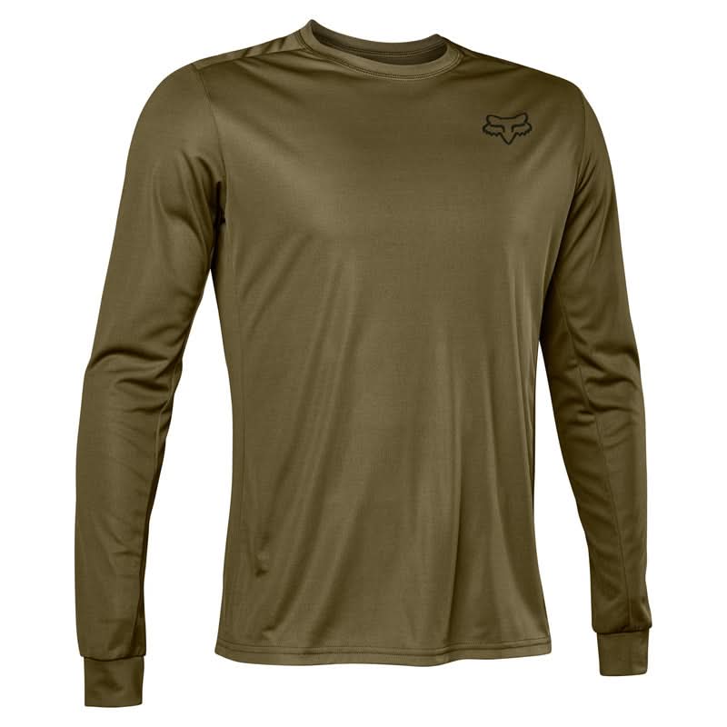 Koszulka Rowerowa z Długim Rękawem Fox Ranger Font Olive Green 1 261157_ZAL541576.jpg
