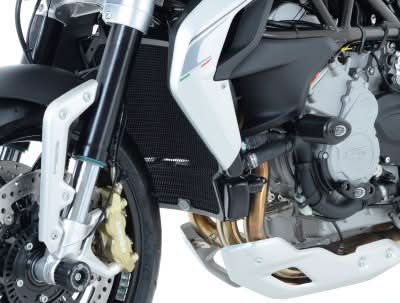 OSŁONA CHŁODNICY RG RACING MV AGUSTA RIVALE 800, STRADALE 800, TURISMO VELOCE 800 BLACK 9