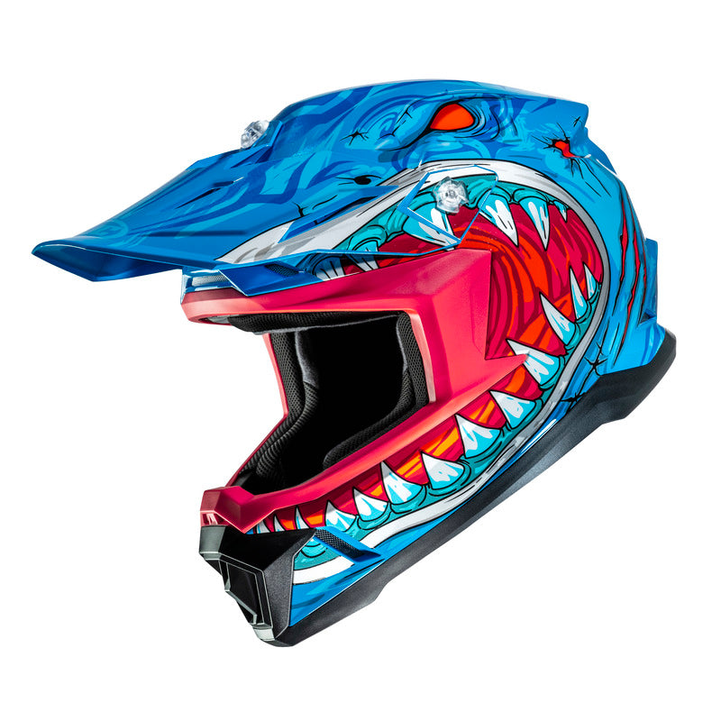 Kask Motocyklowy Junior HJC Y50 Megadon Blue Red 1 377264_ZAL933803.jpg